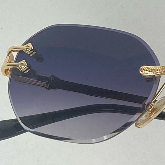 JAMES ORO Cavier Rimless Sunglasses - Collection i - Unisex - Picture 11 of 15